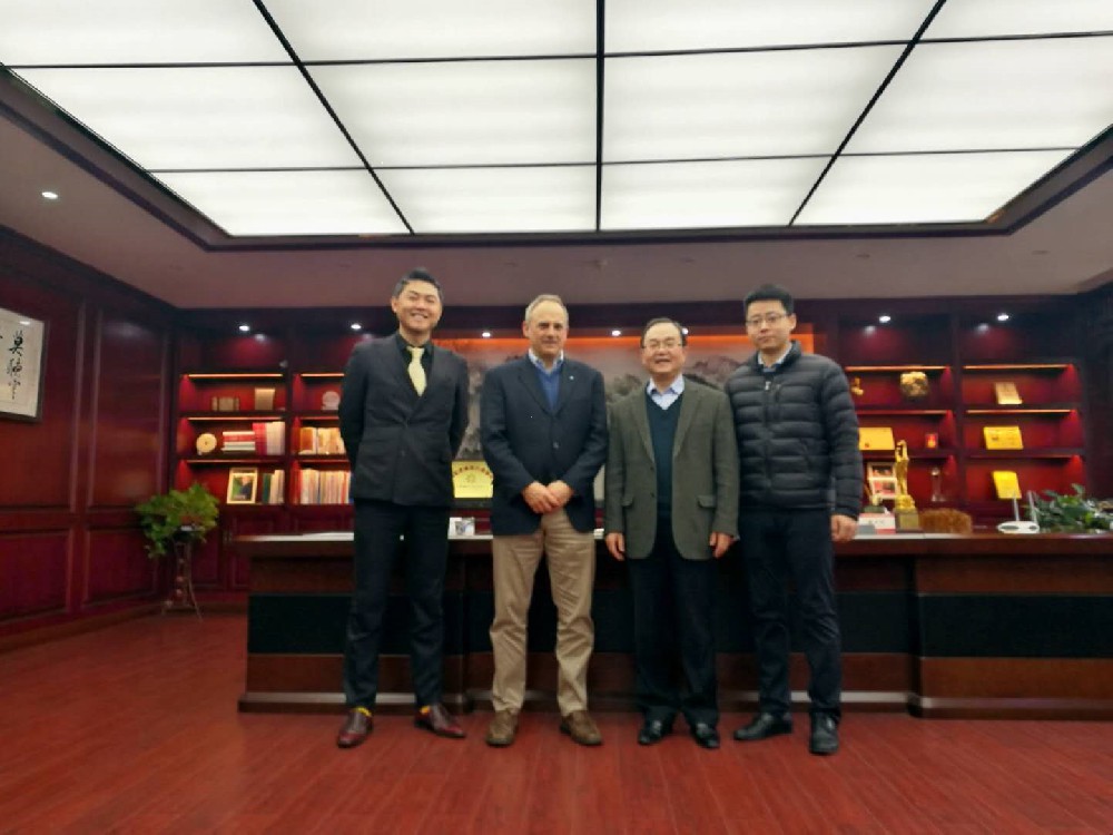 英国古奇Sr. Director Ron Bechtold 先生莅临武汉环亚币游国际